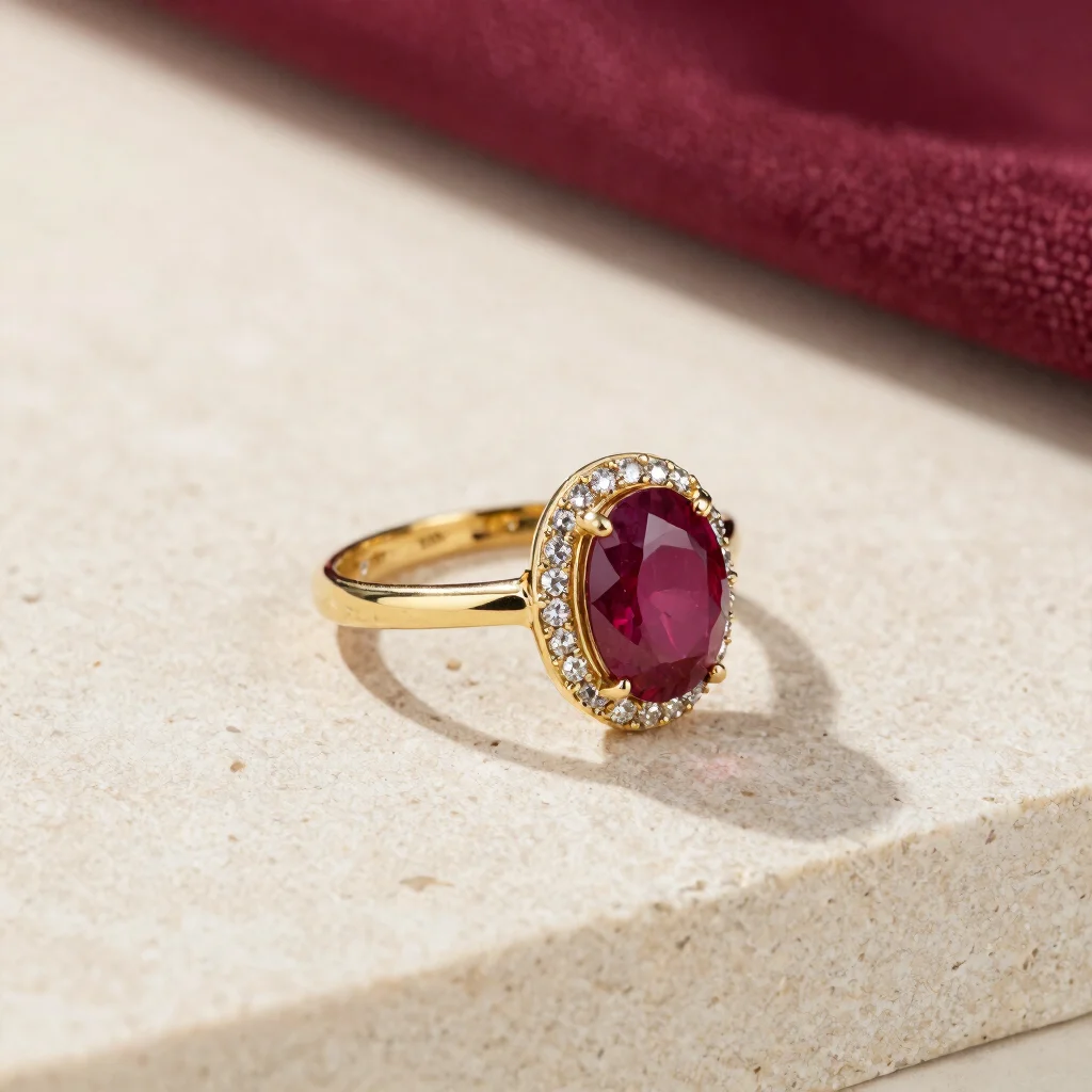 Aadhya Ruby Ring